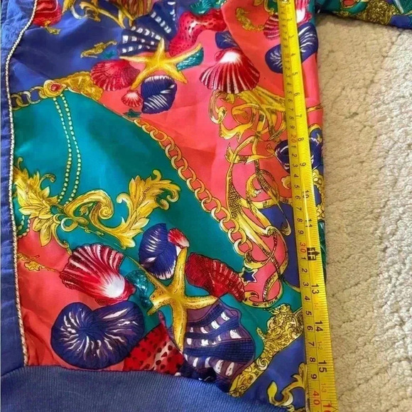 Silver threads lightweight woman’s vintage jacket M - Picture 9 of 12